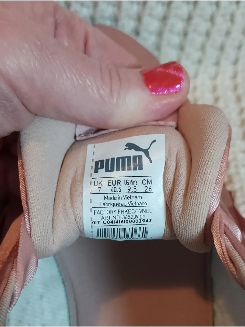 PUMA Women's Vikky Platform EP Softform Sneakers Sz 9.5